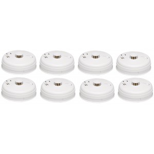 Aico Heat Alarm with Battery Back-up and Base (Pack of 8) – Ei144RCH/8